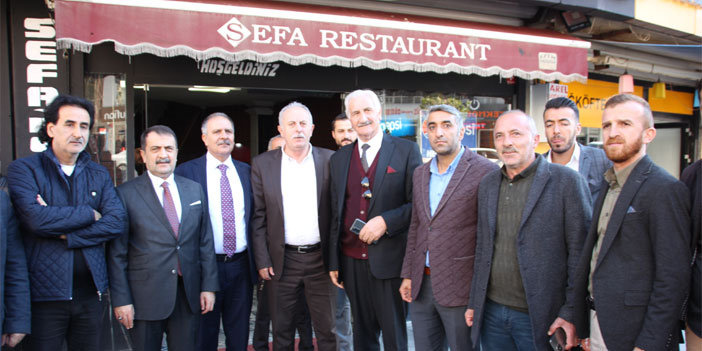 İş insanı Zeydan Hakkari’de temaslarda bulundu