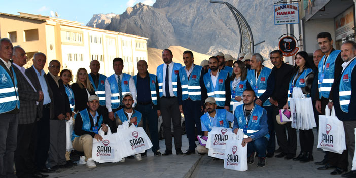 CHP Hakkari'de 'Saha Çözüm' çalışması başlattı