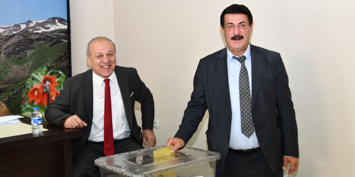 Hakkari Ticaret Odası başkanlık seçimleri başladı