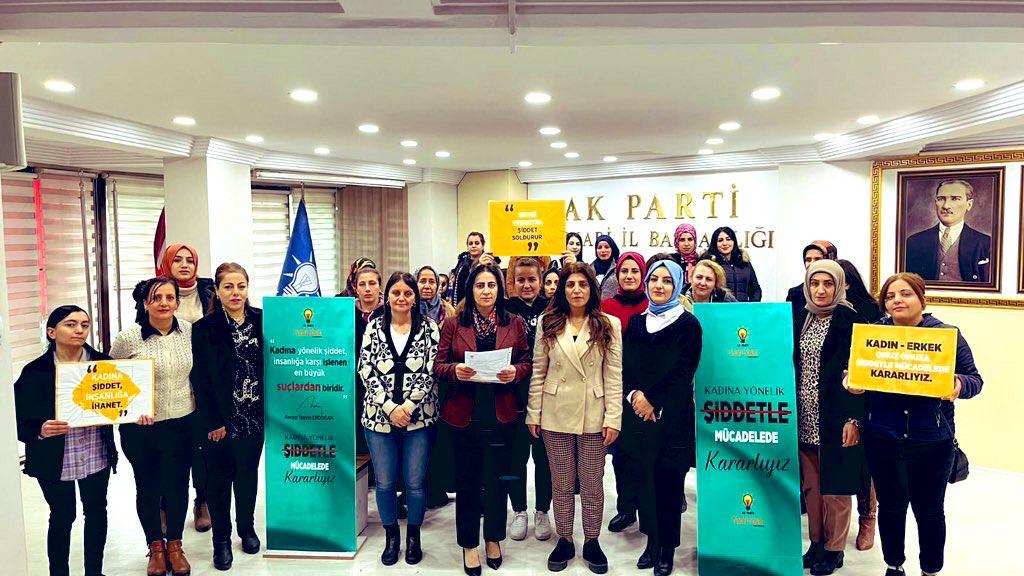 Ak Partili kadınlardan 25 Kasım açıklaması