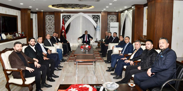 HATSO'dan Vali Akbıyık'a ziyaret