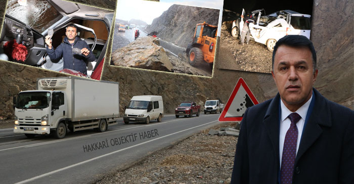 Başkan Arslan: Sürücüler Hakkari-Van yoluna dualarla çıkıyor