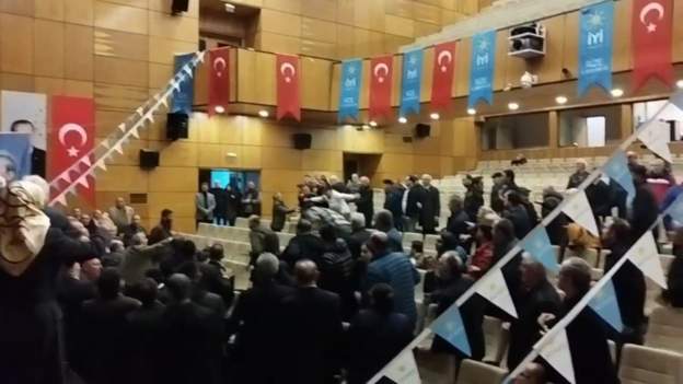 Rize'de İYİ Parti kongresinde kavga çıktı