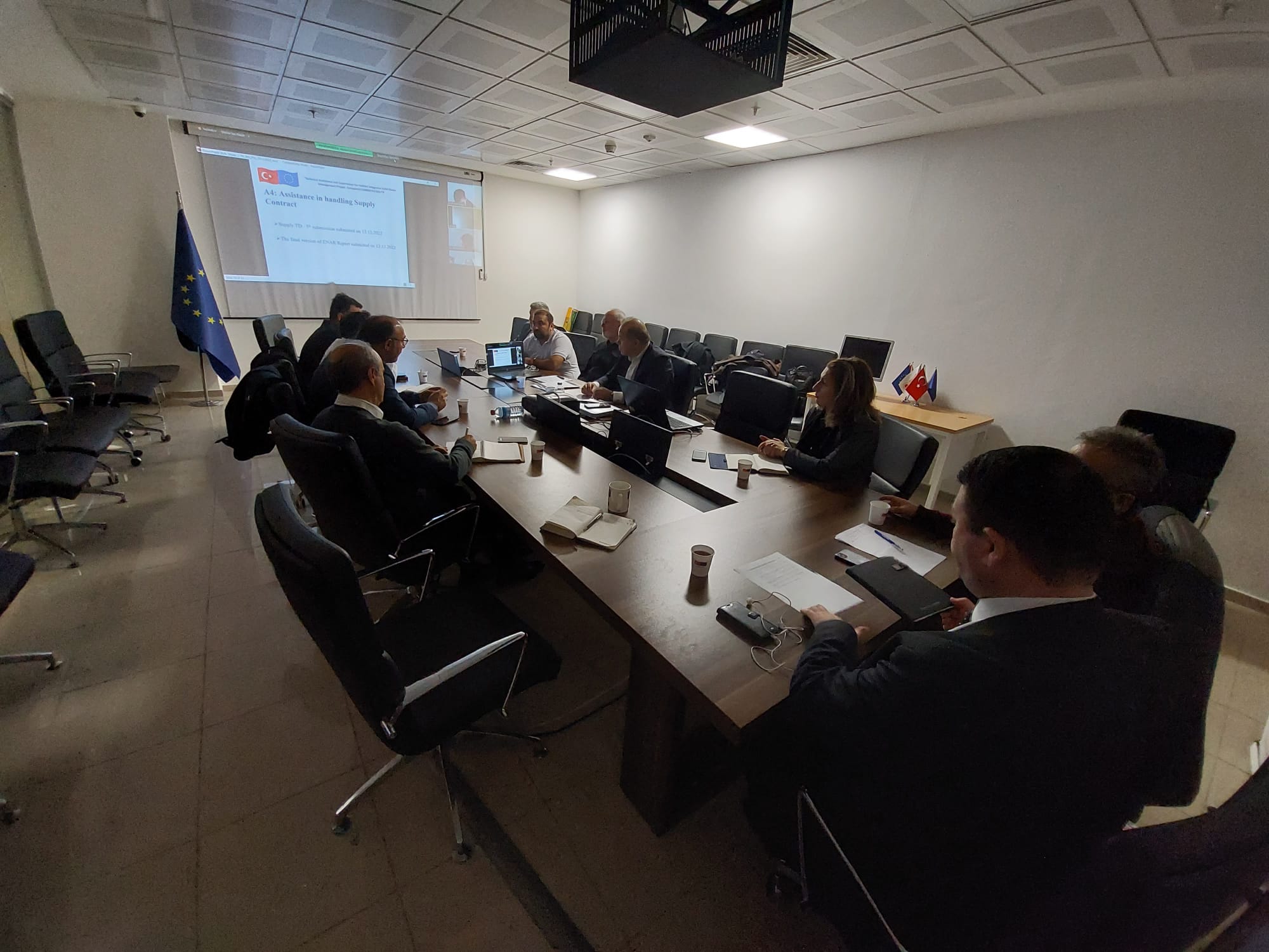 Hakkari Katı Atık Tesisi yılın son toplantısı yapıldı