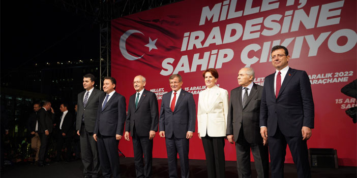 Muhalefet liderlerinden İmamoğlu'na destek