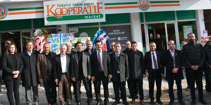 Hakkari'de Tarım Kredi Kooperatif Marketi açıldı