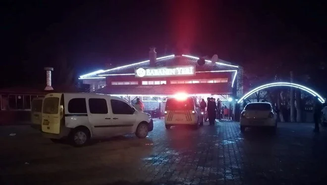 Restoranda silahlı kavga: 2 ölü, 1 yaralı