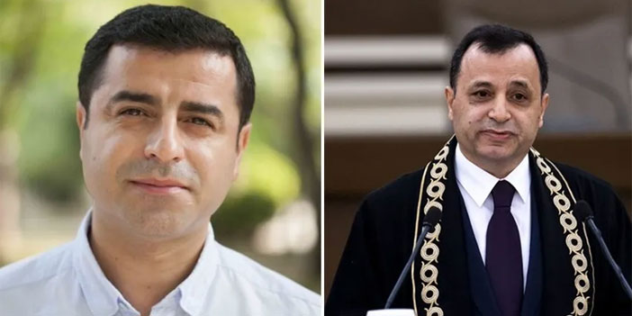 Demirtaş'tan AYM Başkanı Arslan'a soru