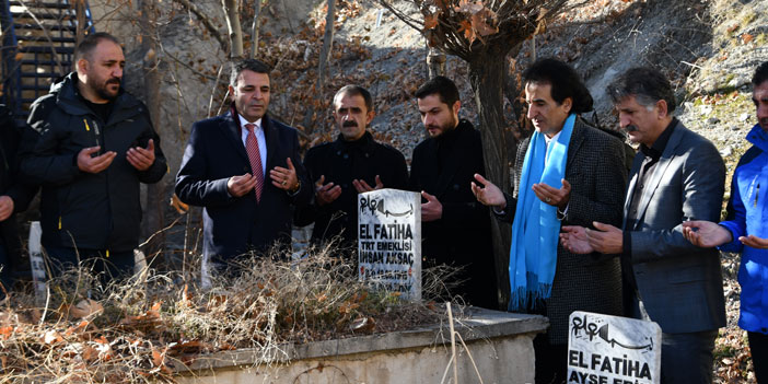 İhsan Aksaç ve Ali Sevmiş mezarları başında anıldı