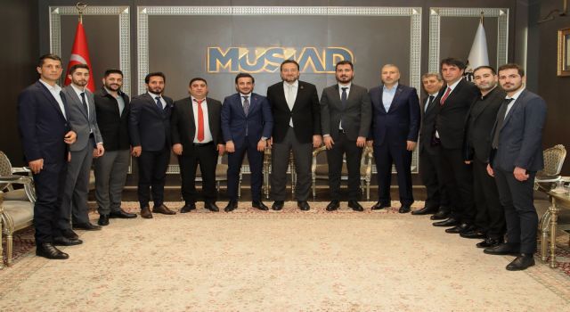 Hakkari MÜSİAD heyetinden genel merkez ziyareti