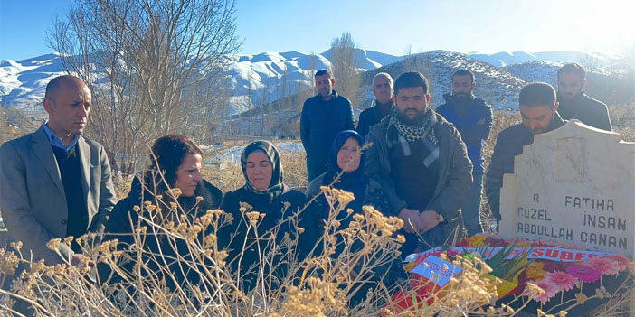 Abdullah Canan mezarı başında anıldı