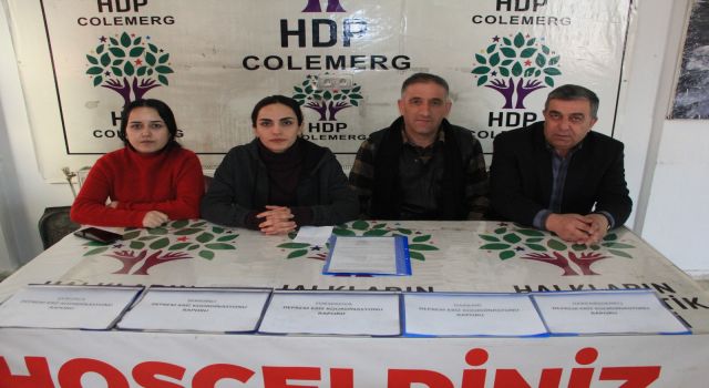 HDP Deprem Kriz Koordinasyonundan; Hakkari Halkına Teşekkür Mesajı