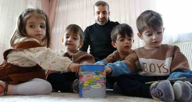 Dördüzler kumbaralarını bağışladı