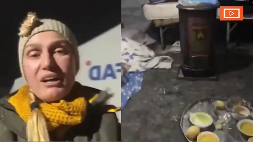 Tuğba Özay'ın 'Çadır' isyanı