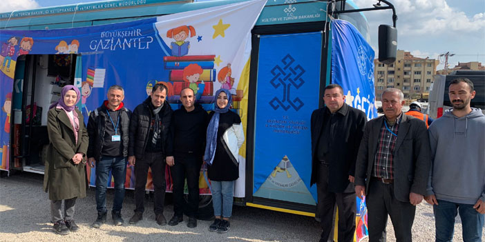 Hakkari Gezici Kütüphanesi deprem bölgesinde