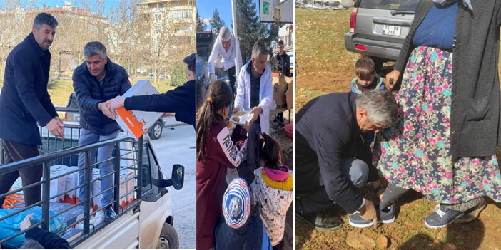 Depremin örnek belediye başkanı Aşan!