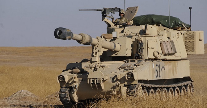 ABD ordusu, Türkiye sınırına zırhlı araç konuşlandırdı