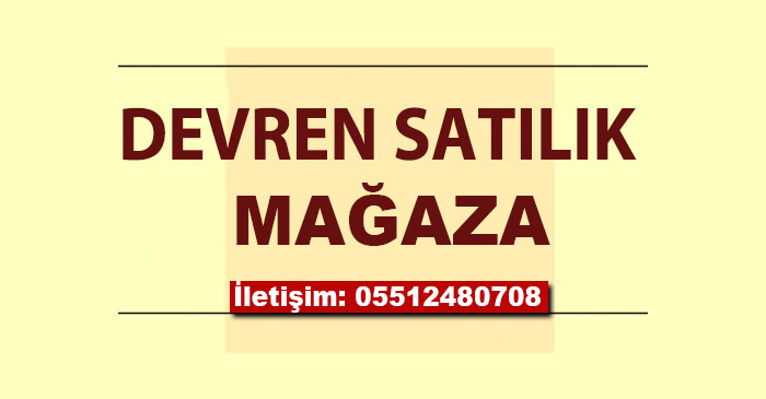 Hakkari'de devren satılık mağaza!