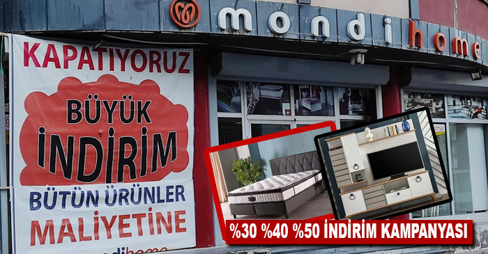 Hakkari Mondihome’de büyük indirim kampanyası