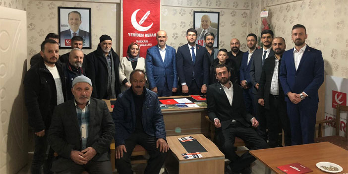 Yeniden Refah Partisi Hakkari'de seçim startını verdi