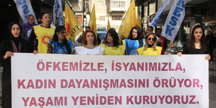 Hakkari Kadın Dayanışma Platformundan 8 mart açıklaması