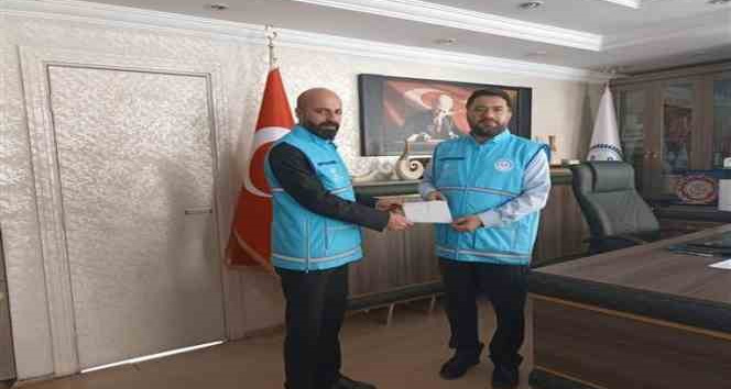 Hakkari'deki din görevlilerinden deprem bölgesine 1 milyon 300 bin TL destek