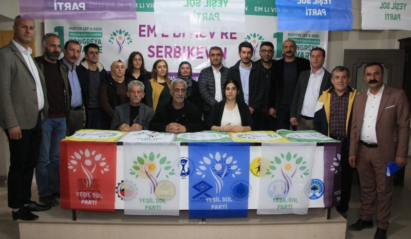 Yeşil Sol Parti Hakkari’de Kongreye Gitti