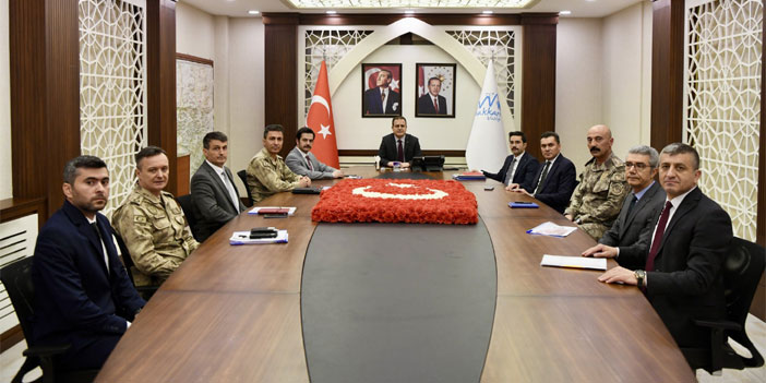 Hakkari'de seçim güvenliği toplantısı yapıldı