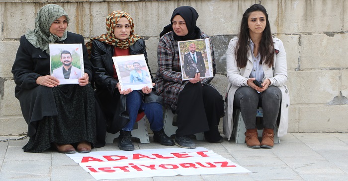 Hakkarili öğretmenler için ‘Adalet Nöbeti' 16. Gününde