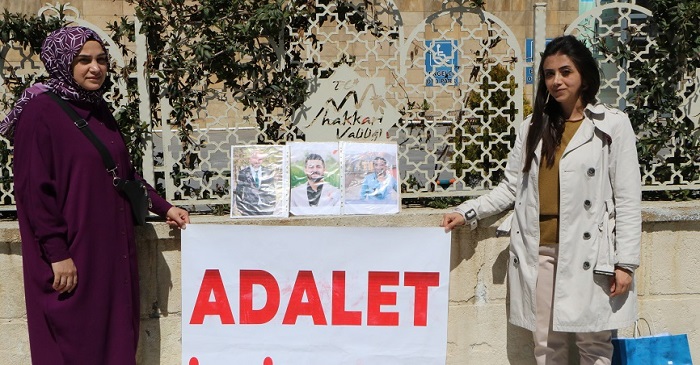 Hakkarili öğretmenler için ‘Adalet Nöbeti' 21. Gününde