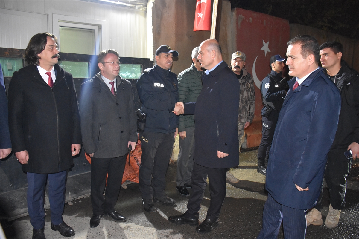 İçişleri Bakanı Soylu Hakkari'de