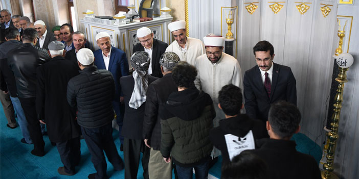 Hakkari'de bayramlaşma programı