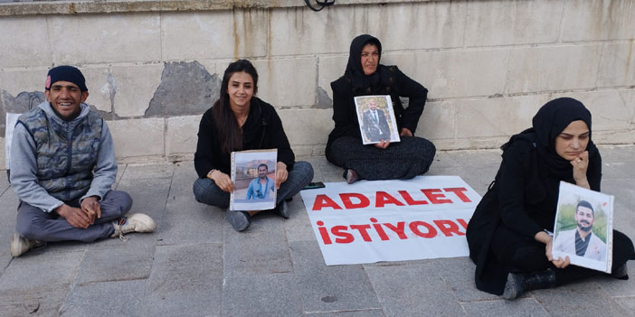 Hakkarili öğretmenler için ‘Adalet Nöbeti' 26. Gününde