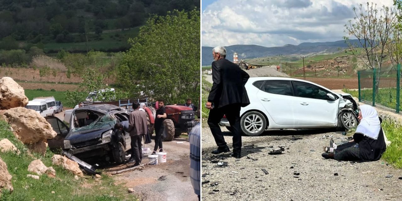 Siirt'te iki trafik kazası: 13 yaralı