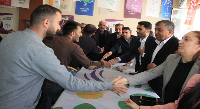 Hakkari Yeşil Sol'da bayramlaşma