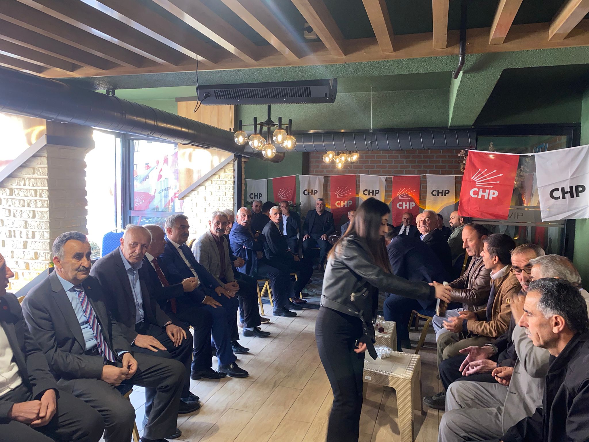 Hakkari CHP'de bayramlaşma!