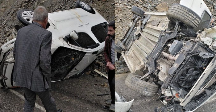 Hakkari'de trafik kazası