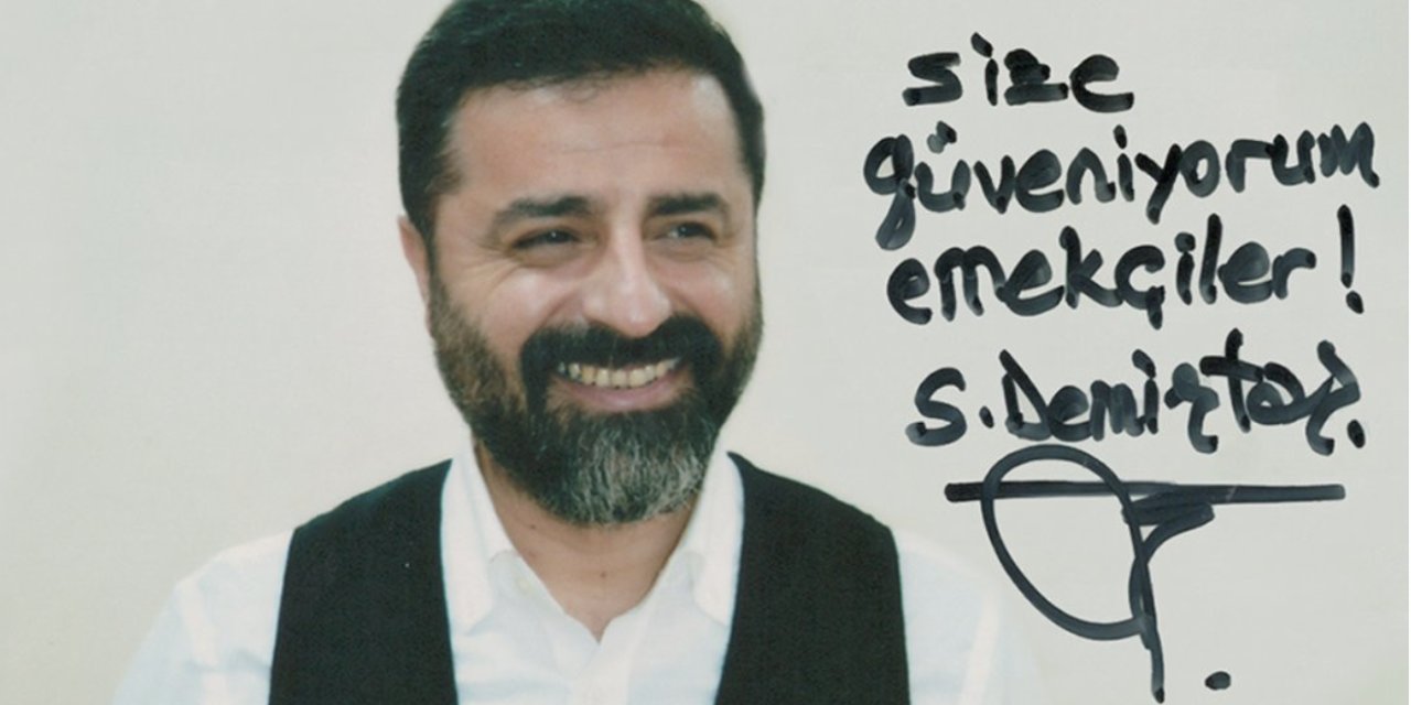 Demirtaş'tan yeni fotoğraf: Size güveniyorum emekçiler