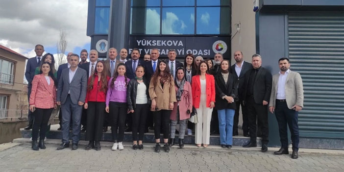 TÜRKONFED' ten Yüksekova'ya ziyaret