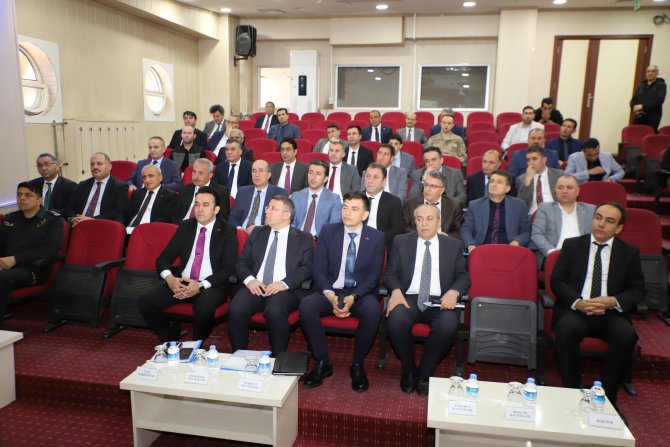 Hakkari'de il Koordinasyon Kurulu Toplantısı gerçekleştirildi