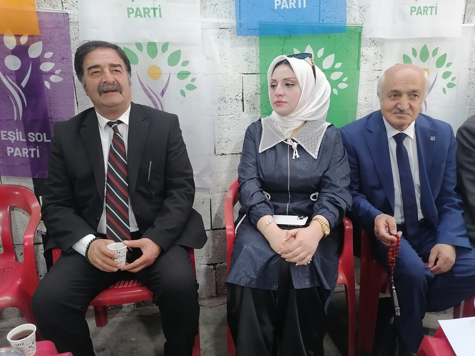 Xani Aşiretinden Yeşil Sol Partiye destek