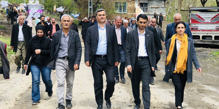 Yeşil Sol Parti’den köy köy seçim çalışması