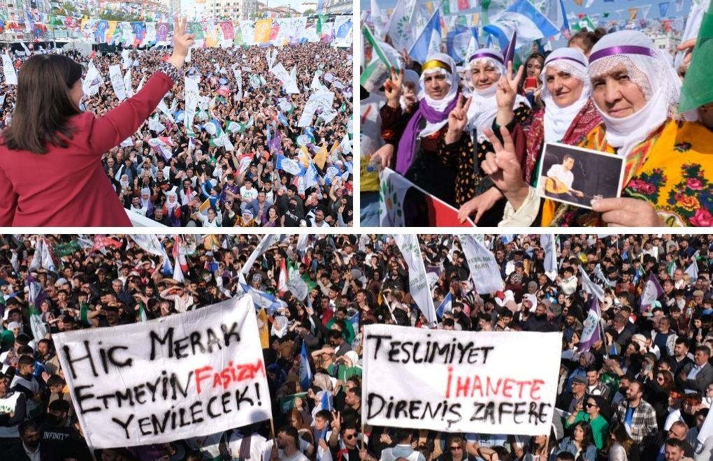 Pervin Buldan Bağcılar'da halka seslendi