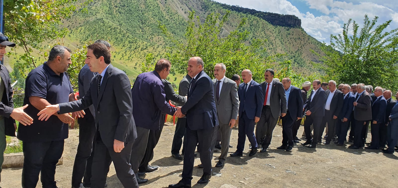 Millet İttifakı adayları Derecik'te