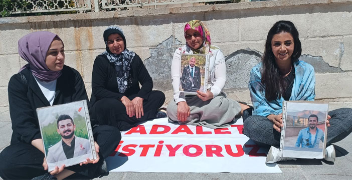 Hakkari'de 'Adalet Nöbeti'nin 40. günü