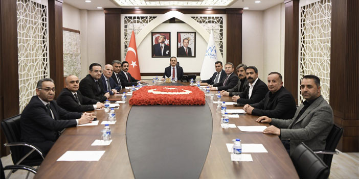 Hakkari'de OSB toplantısı yapıldı