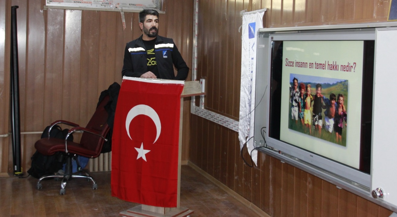VEDAŞ'tan öğrencilere İSG Eğitimi