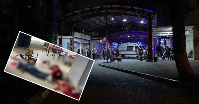 Okey salonunda silahlı kavga: 5 ölü, 2 yaralı