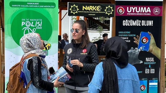Hakkari Narko, Bin kişiye “UYUMA” projesini tanıttı