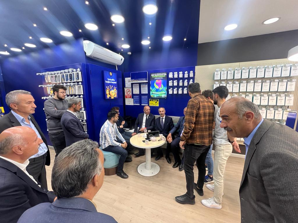 Hakkari'de Millet İttifakı Bileşenleri ziyaretlerine devam ediyor